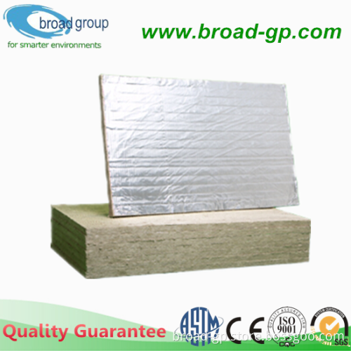 High Quality Rock Wool Felt with Aluminium Foil